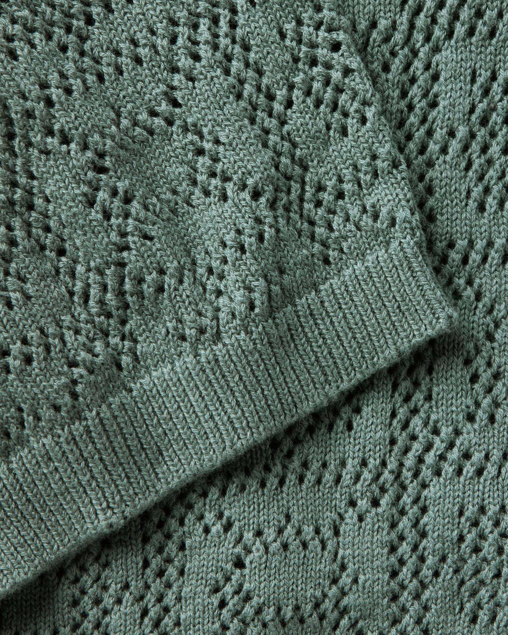 Geo Crochet Sweater Polo S442995