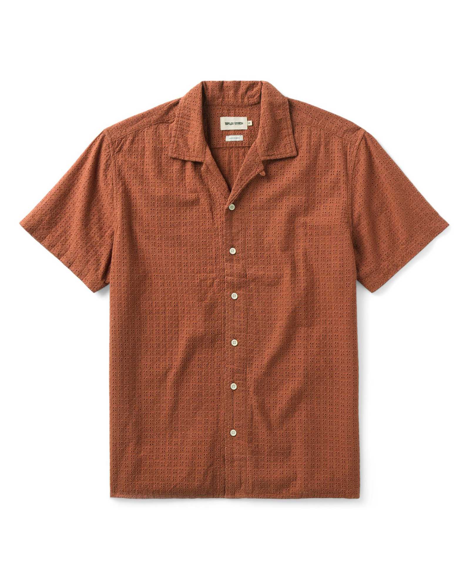 Driftwood Eyelet Shirt A103