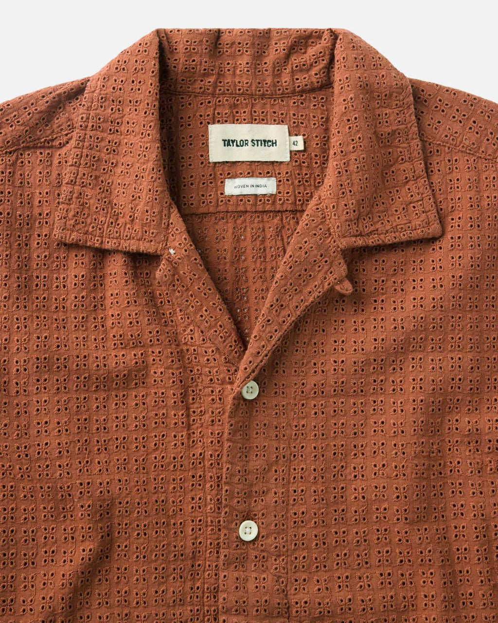 Driftwood Eyelet Shirt A103