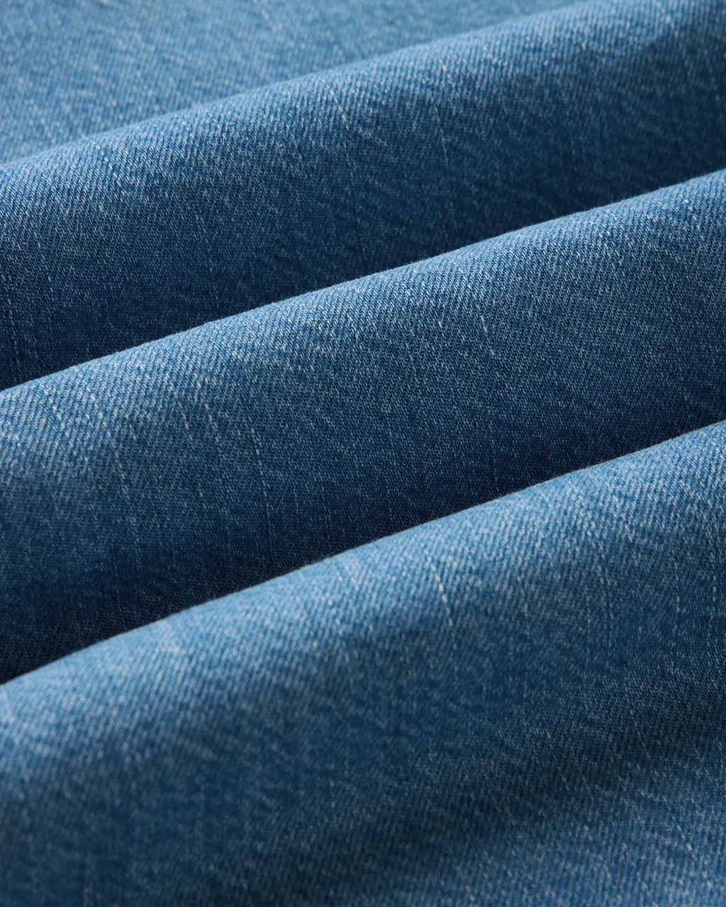 The Gulf Shirt in Washed Indigo Twill
