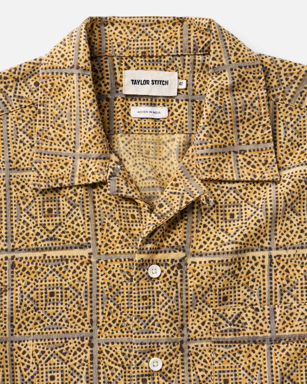 Fennel Block Print Shirt Z3888