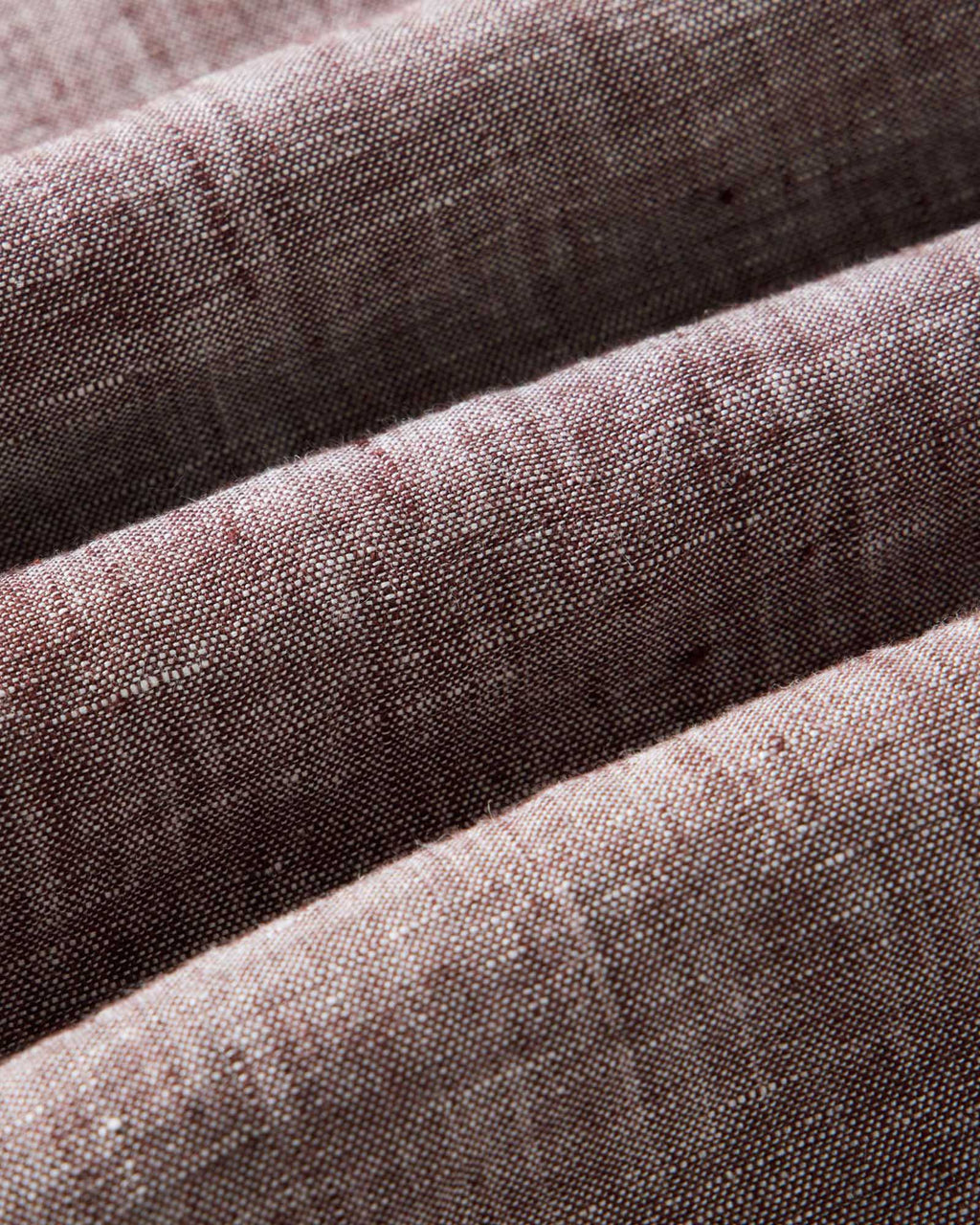 The Short Sleeve Jack in Burgundy Linen