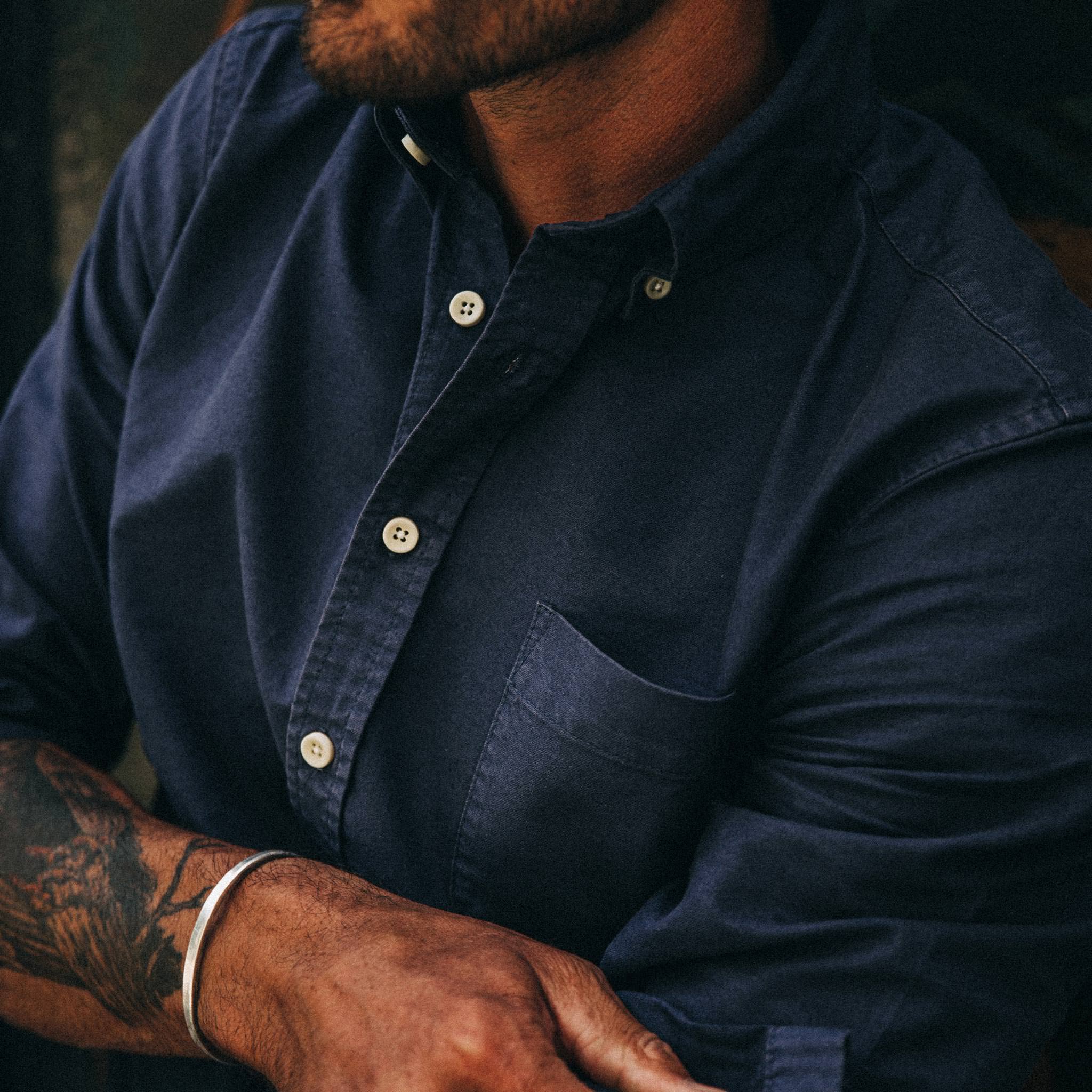 The Jack in Navy Oxford
