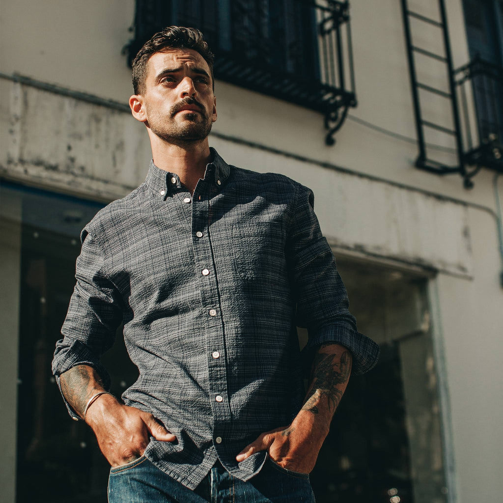 The Jack in Navy Slub