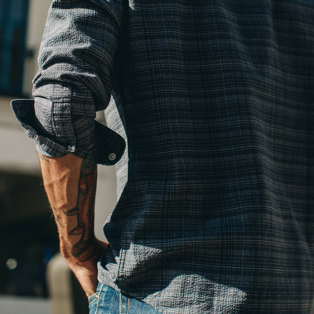 The Jack in Navy Slub