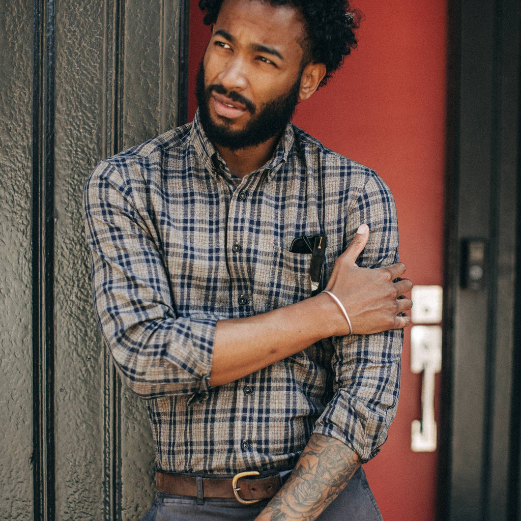 The Jack in Sand Plaid