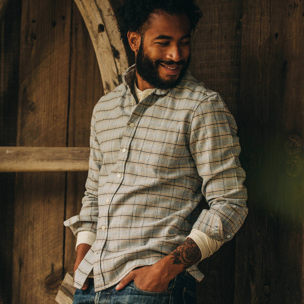 The Jack in Sky Plaid