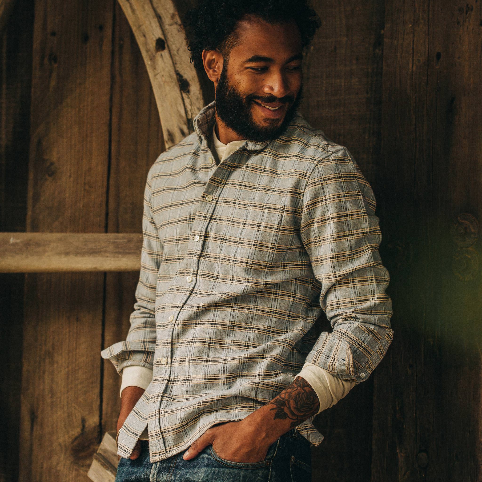 The Jack in Sky Plaid