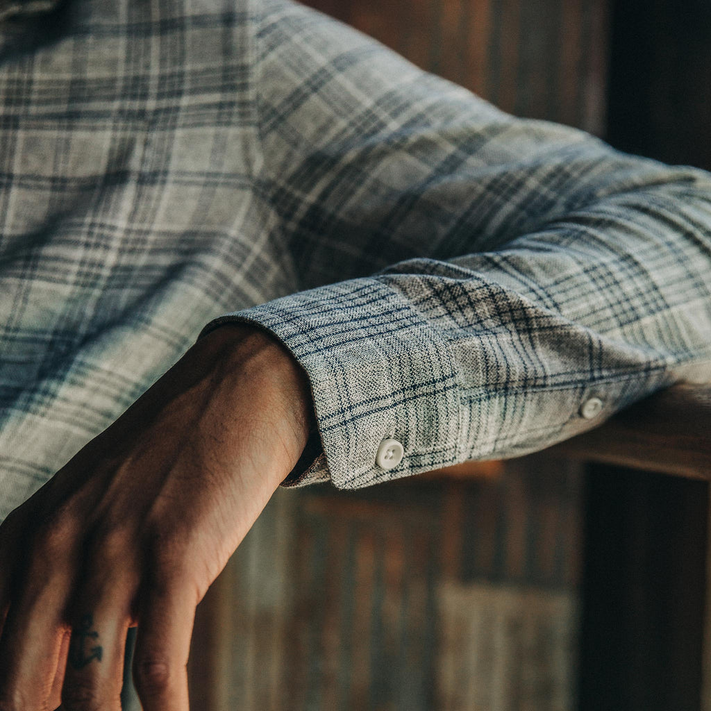 Jacket in Slate Plaid U224