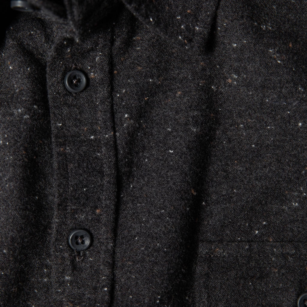 The Yosemite Shirt in Charcoal Donegal