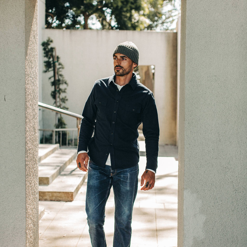 The Yosemite Shirt in Midnight