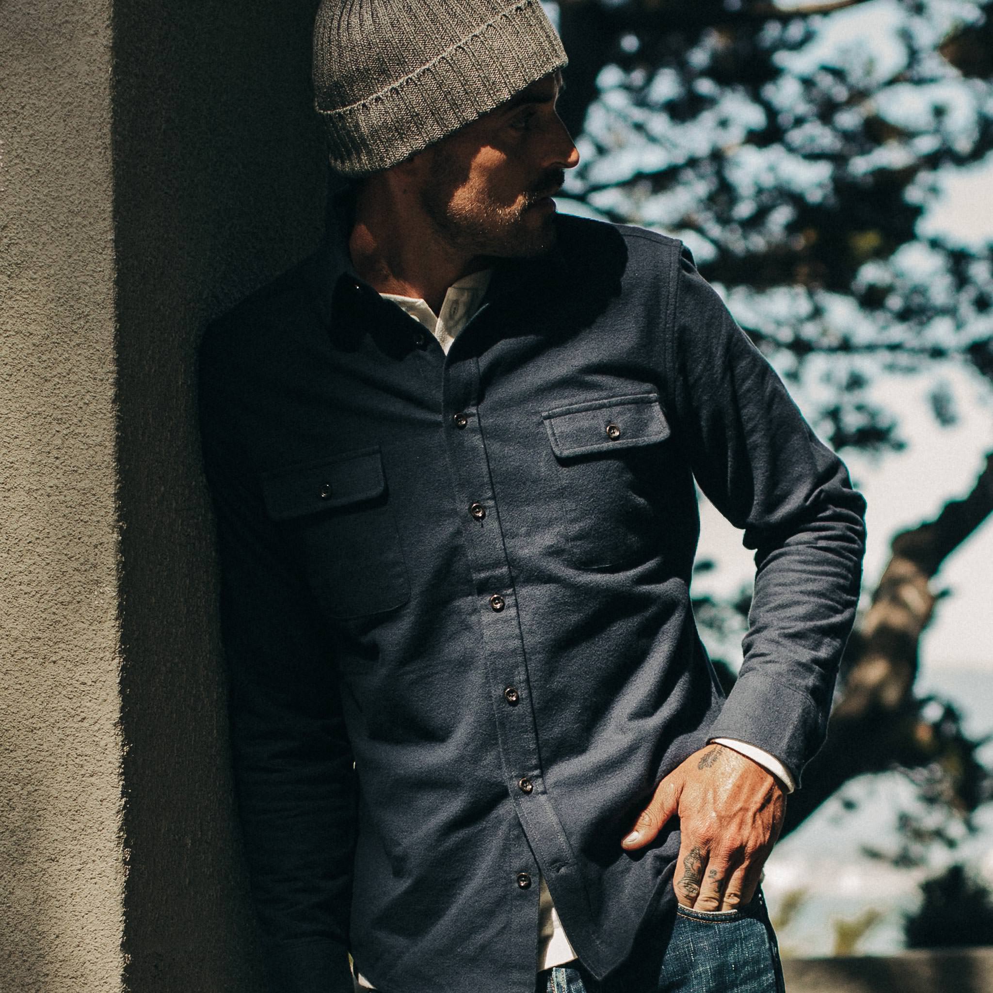 The Yosemite Shirt in Midnight