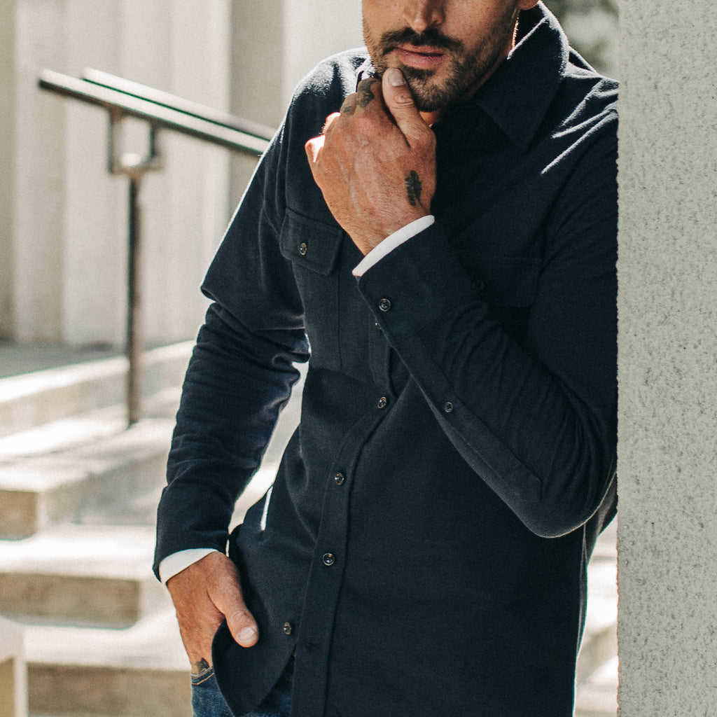 The Yosemite Shirt in Midnight