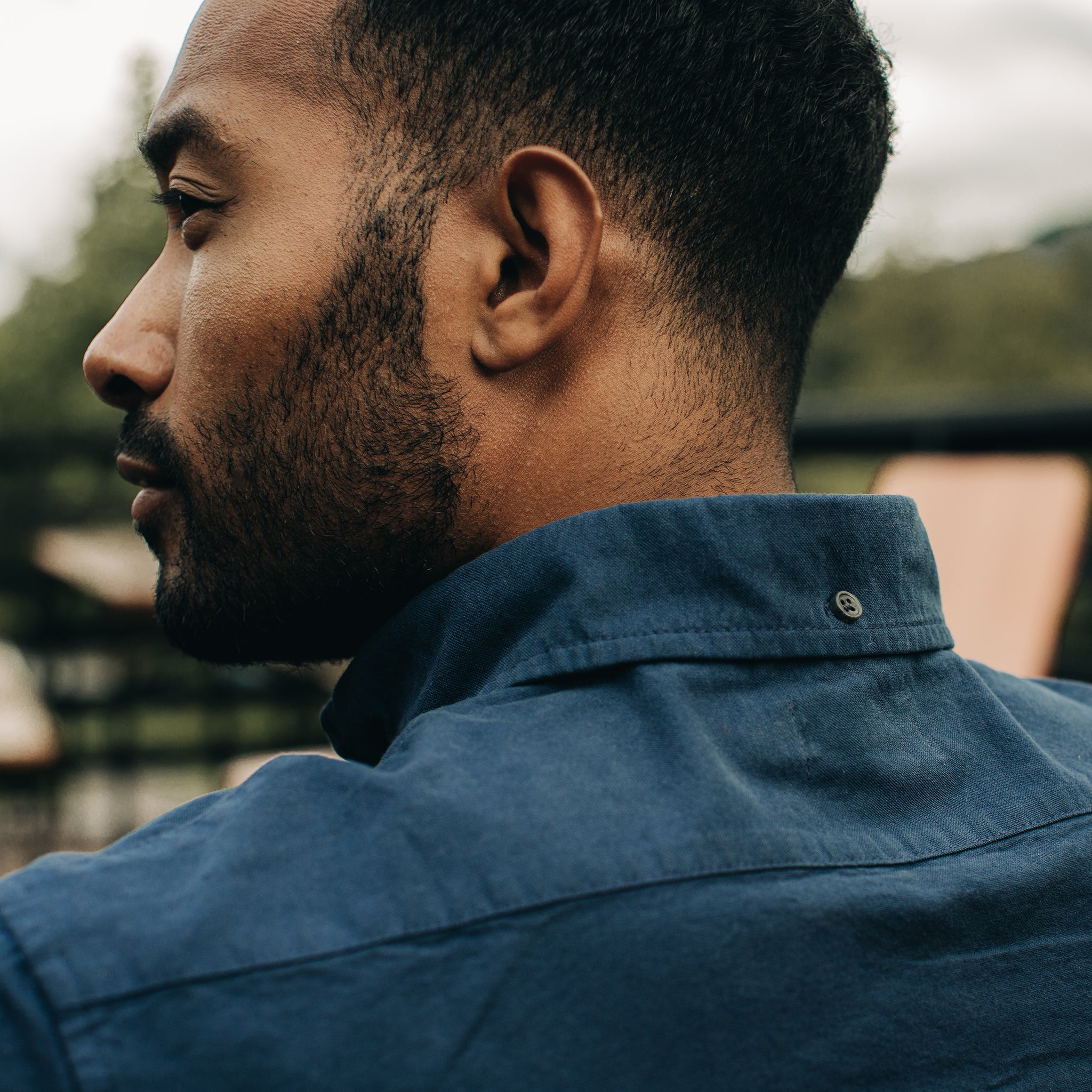 The Jack in Prussian Blue Oxford