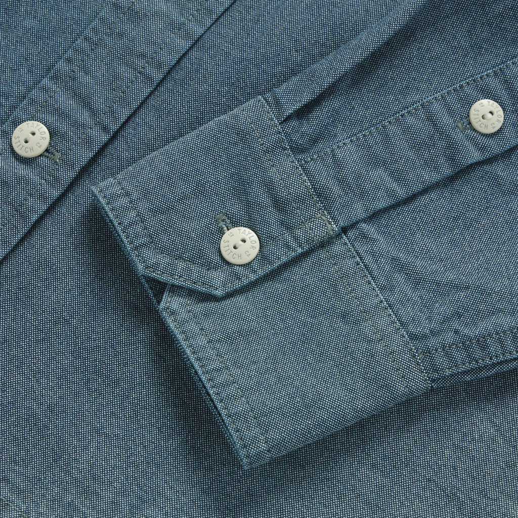 The Utility Shirt in Rinsed Selvage Chambray