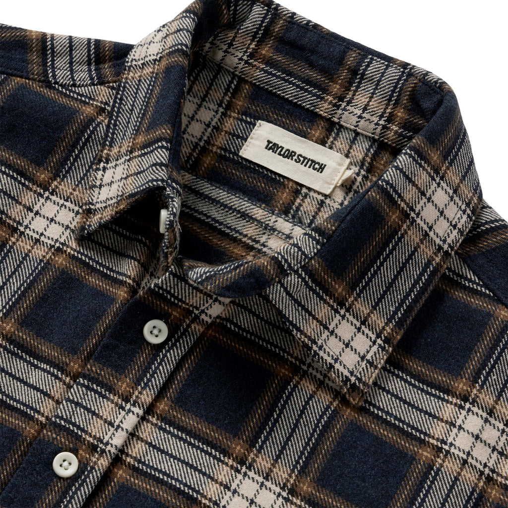 The Ledge Shirt in Admiral Plaid