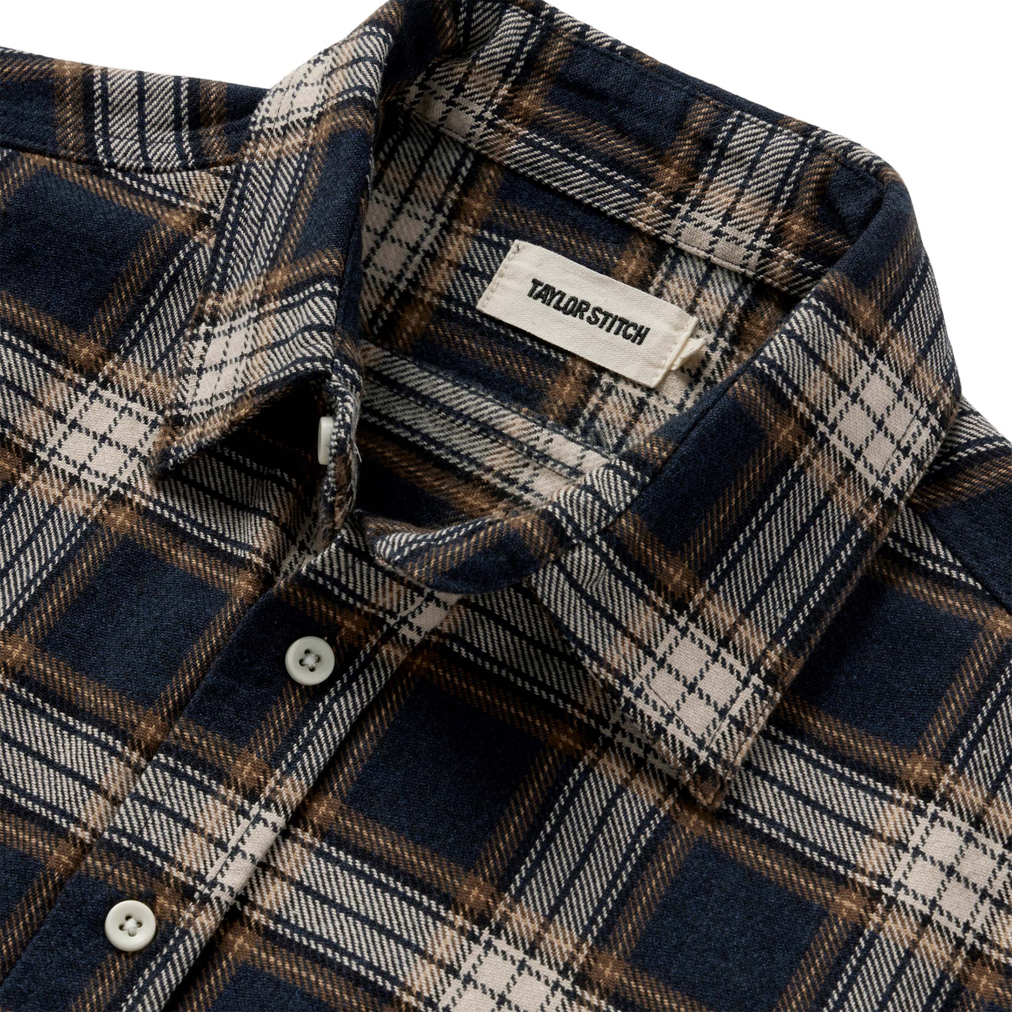 The Ledge Shirt in Admiral Plaid