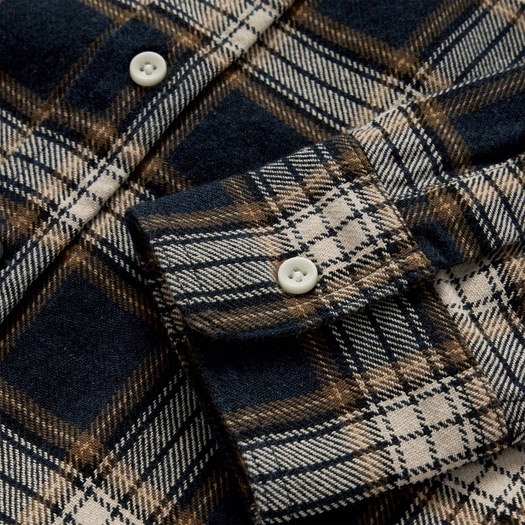 The Ledge Shirt in Admiral Plaid
