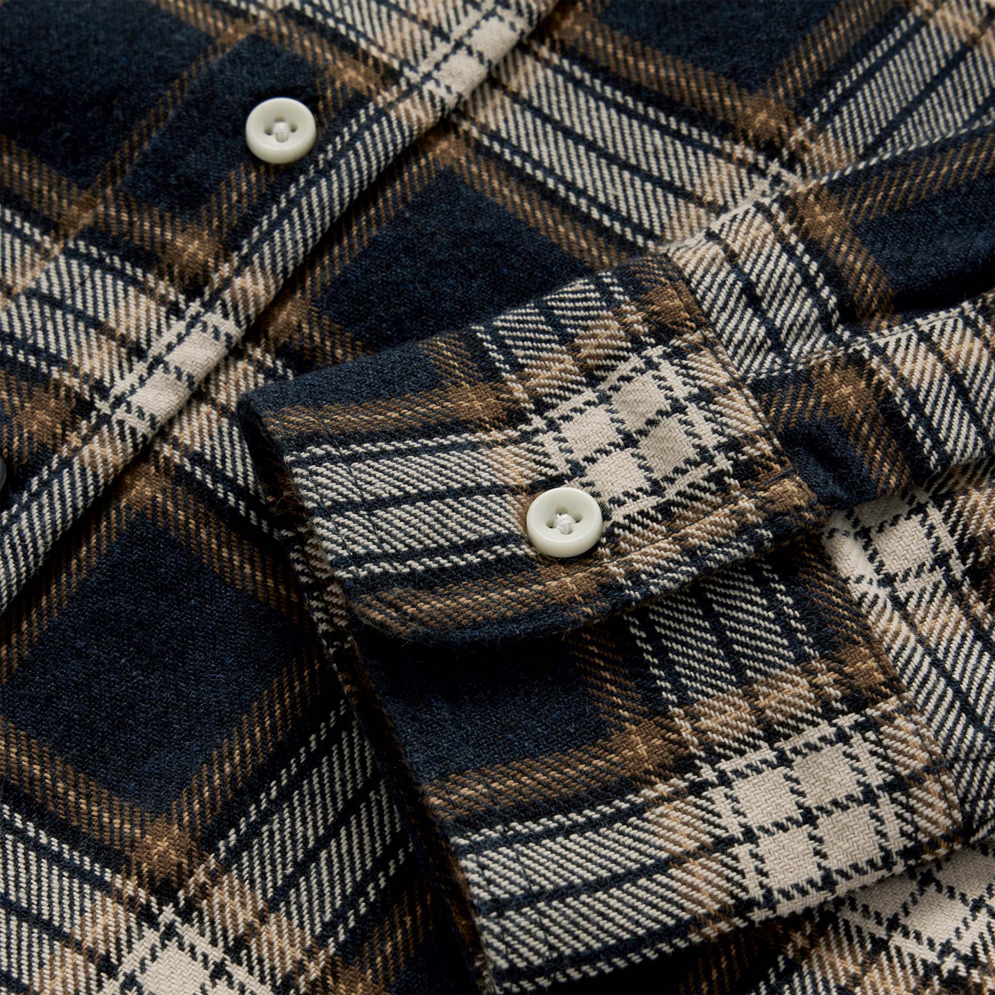 The Ledge Shirt in Admiral Plaid