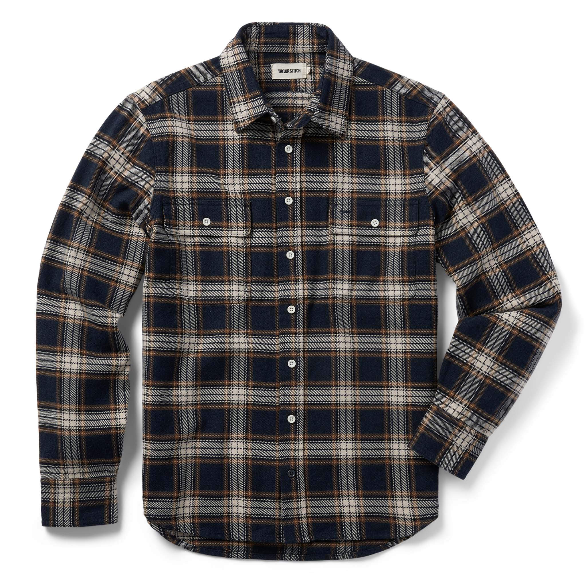 The Ledge Shirt in Admiral Plaid