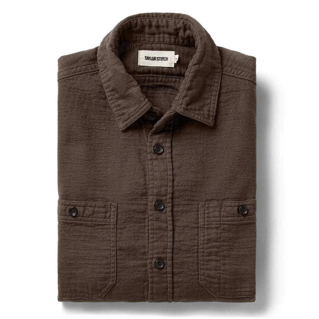 Walnut Double Cloth Utility Shirt X9187