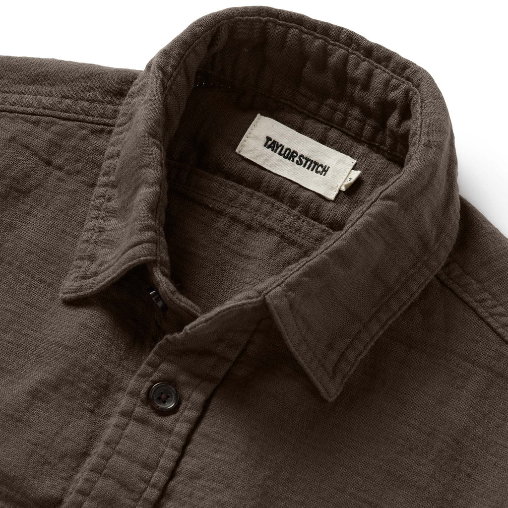 Walnut Double Cloth Utility Shirt X9187