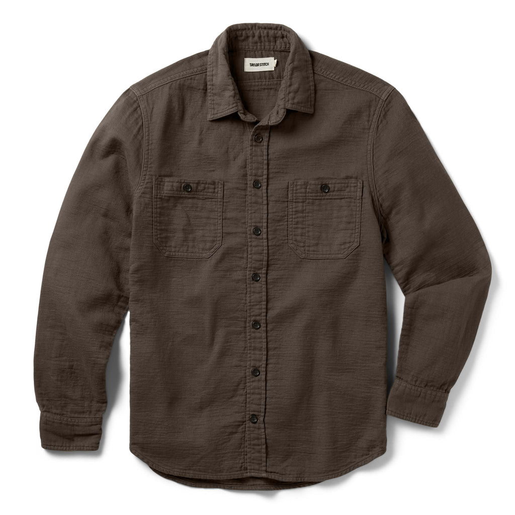 Walnut Double Cloth Utility Shirt X9187