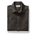 Utility Shirt in Olive Broken Herringbone B47650