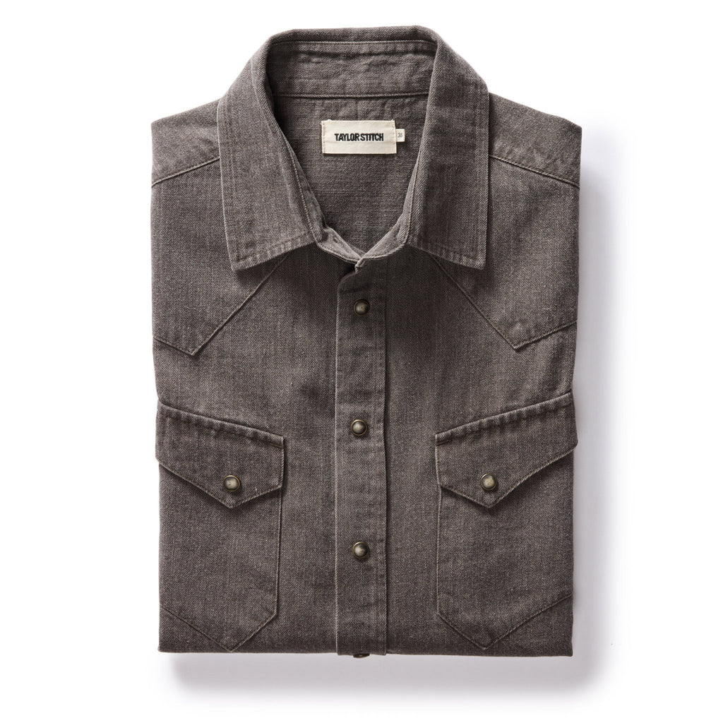 Selvage Denim Western Shirt T636222