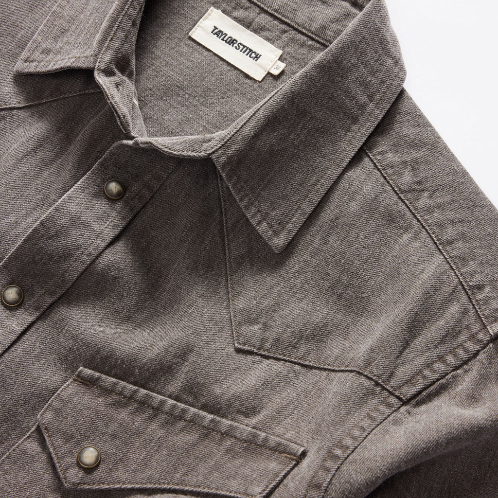 Selvage Denim Western Shirt T636222