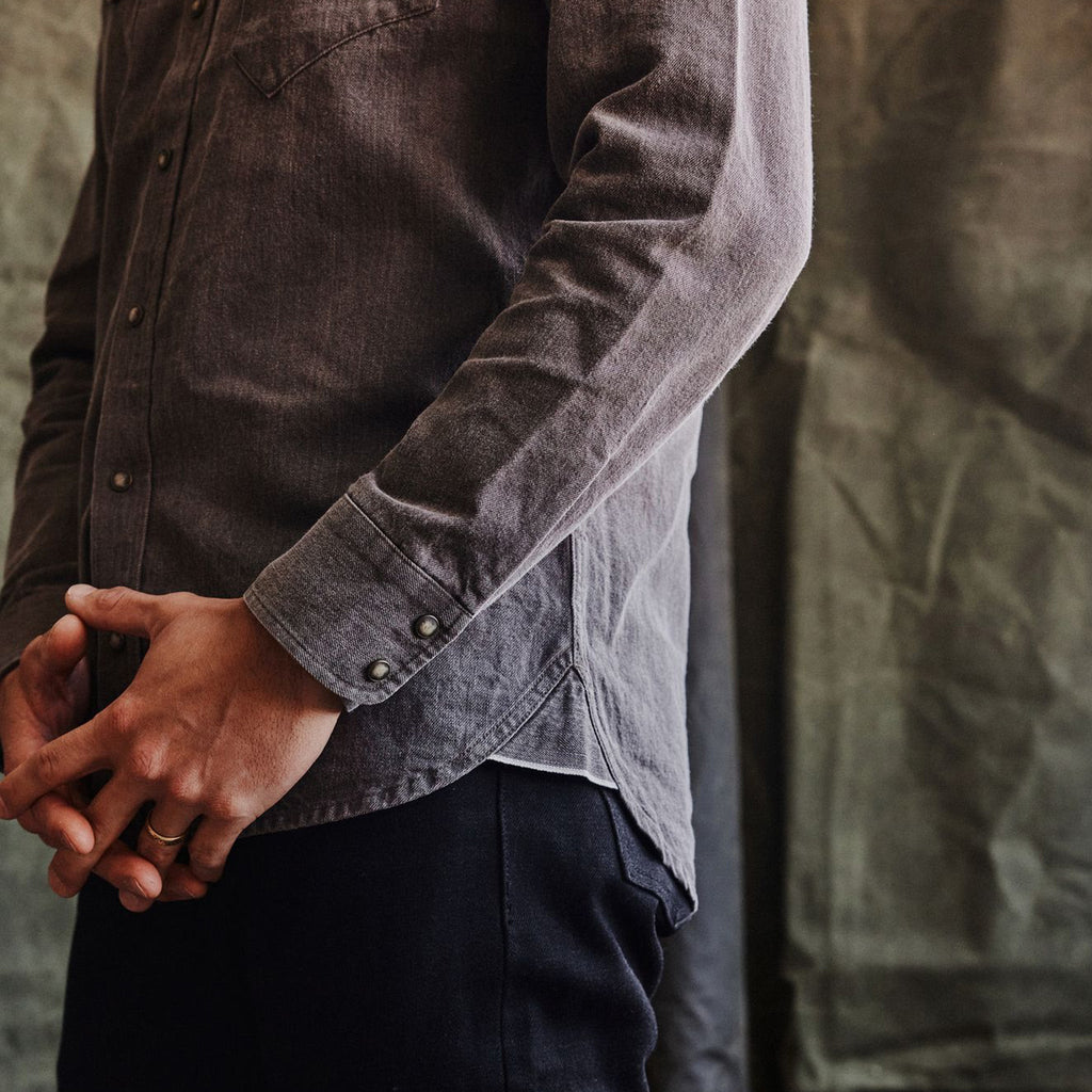 Selvage Denim Western Shirt T636222