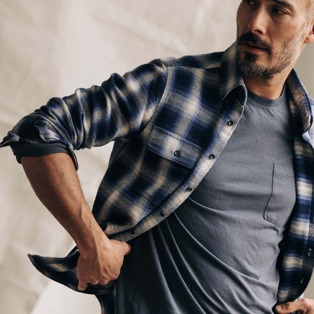 Blue Sky Plaid Shirt O30726