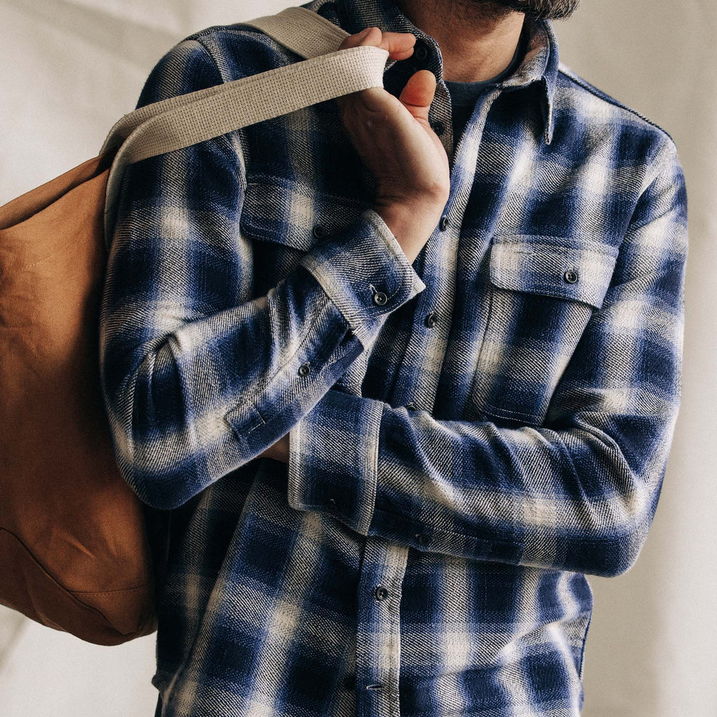 Blue Sky Plaid Shirt O30726