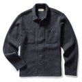Charcoal Birdseye Wool Overshirt R233