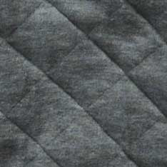 Quilted Jersey Overshirt in Heather Ash T9830