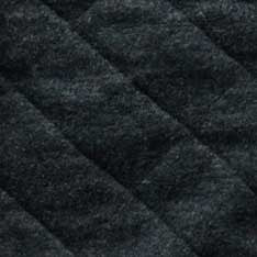 Heather Coal Quilted Jersey Overshirt Q8936