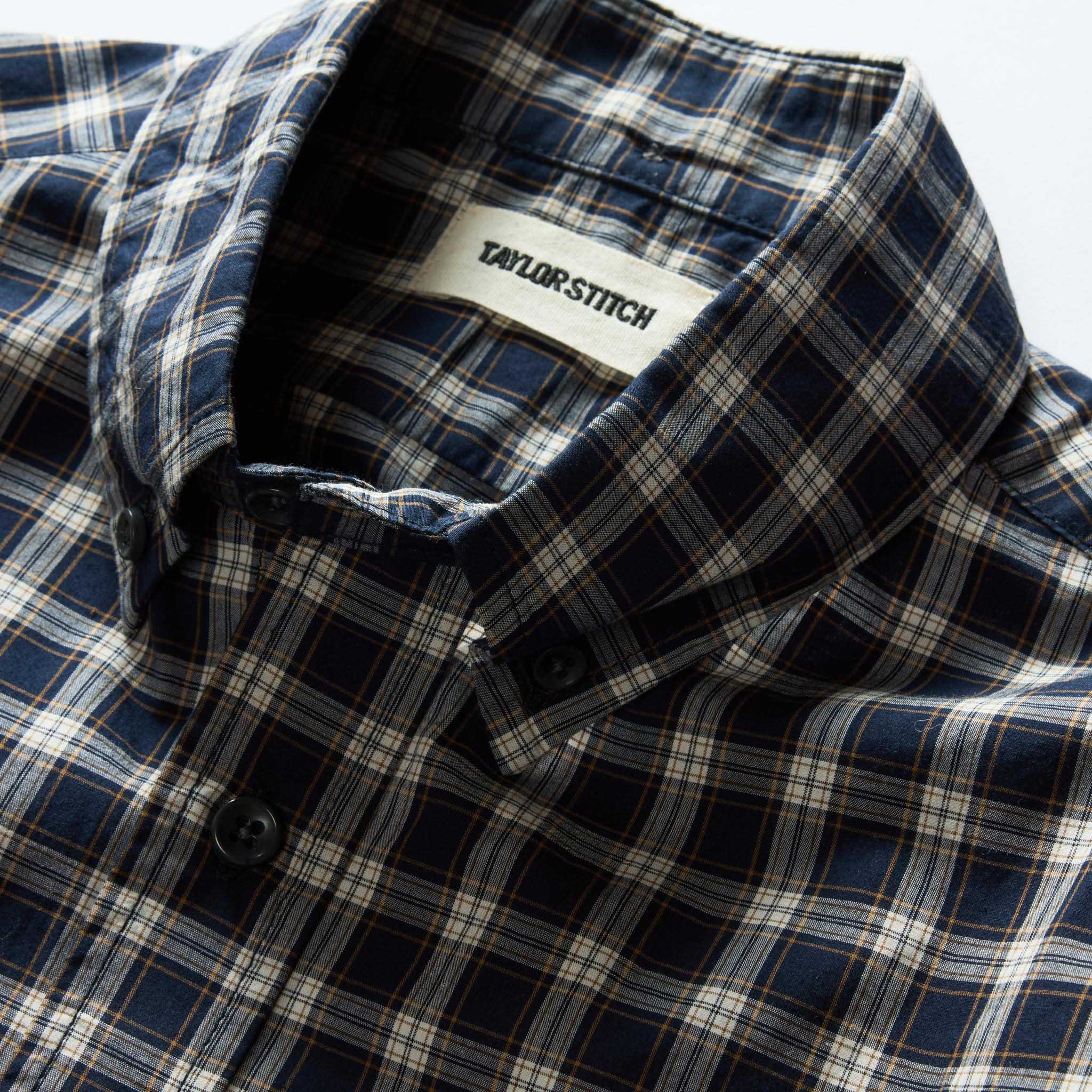 Jacket in Deep Blue Plaid P697815