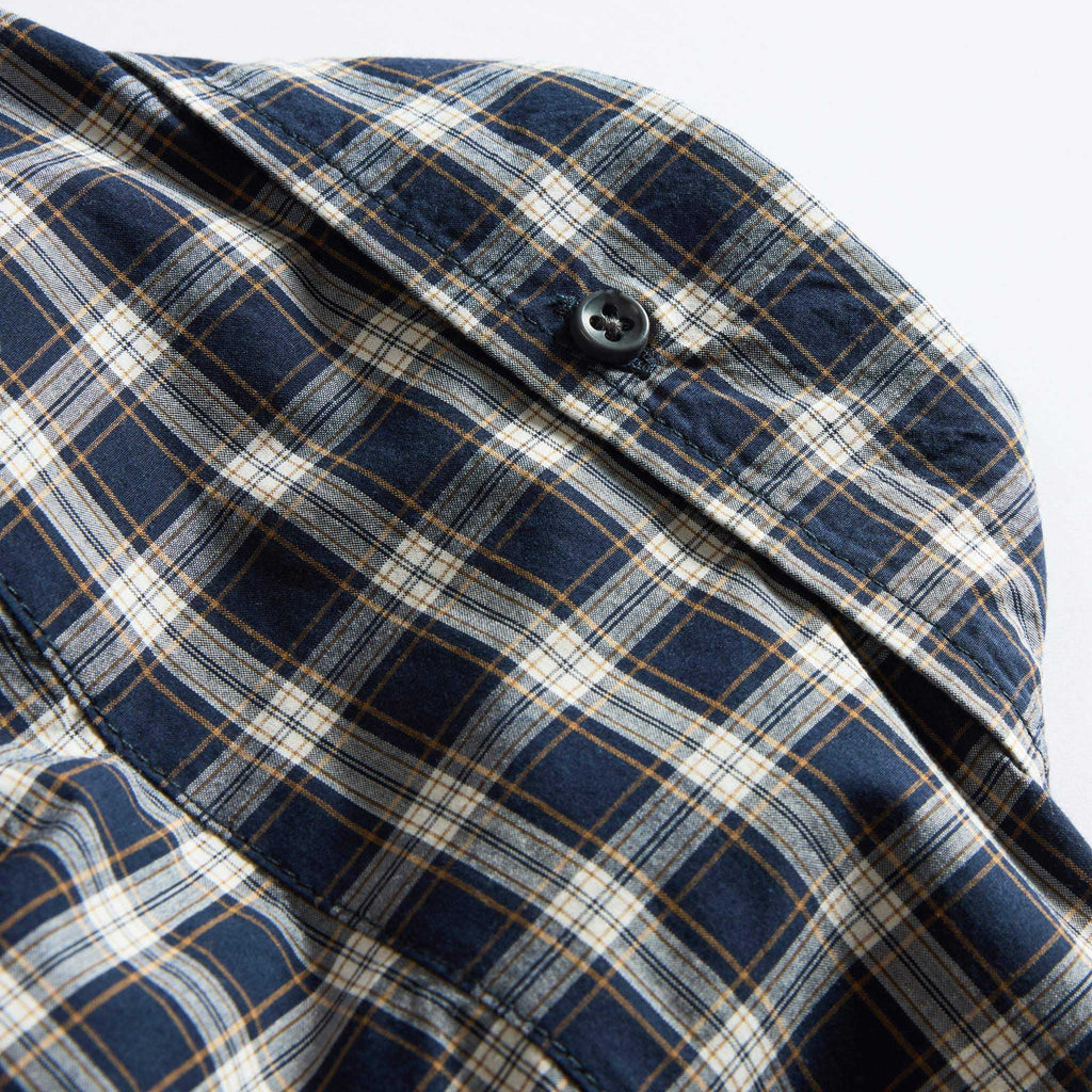 Jacket in Deep Blue Plaid P697815