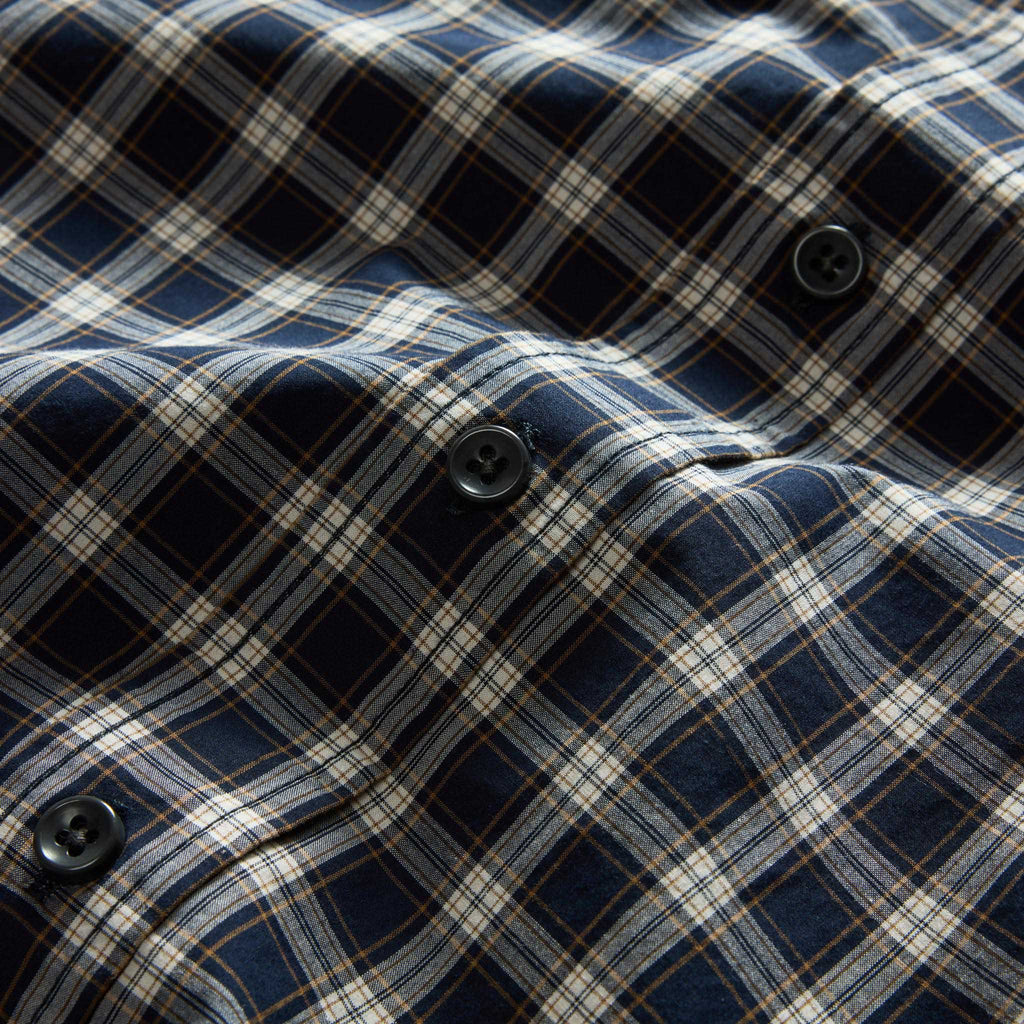 Jacket in Deep Blue Plaid P697815