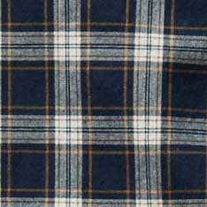 Jacket in Deep Blue Plaid P697815