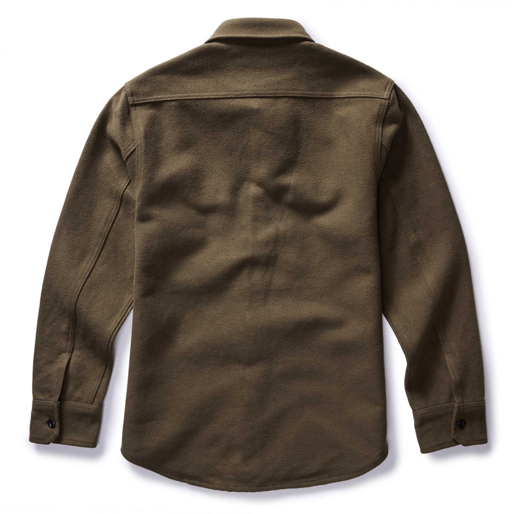 Fatigue Olive Moleskin Twill Shirt Jacket U788257