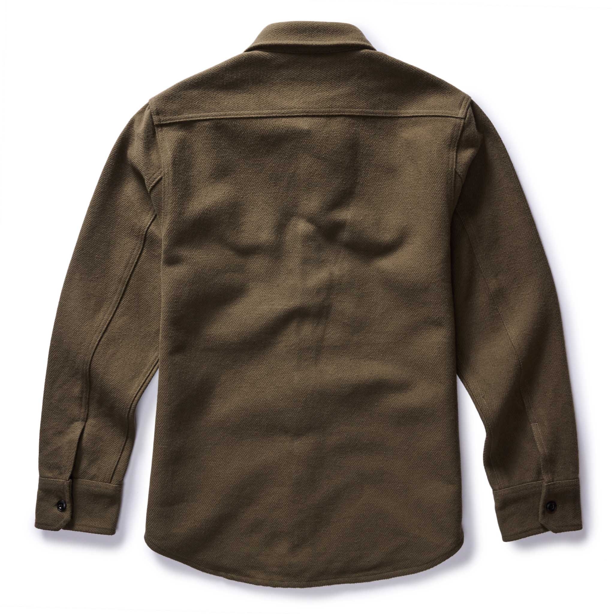 Fatigue Olive Moleskin Twill Shirt Jacket U788257