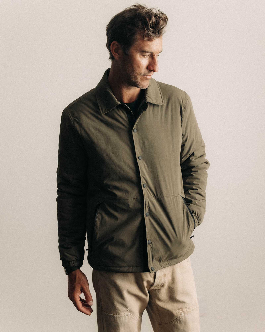 Fatigue Olive Overshirt Q3763