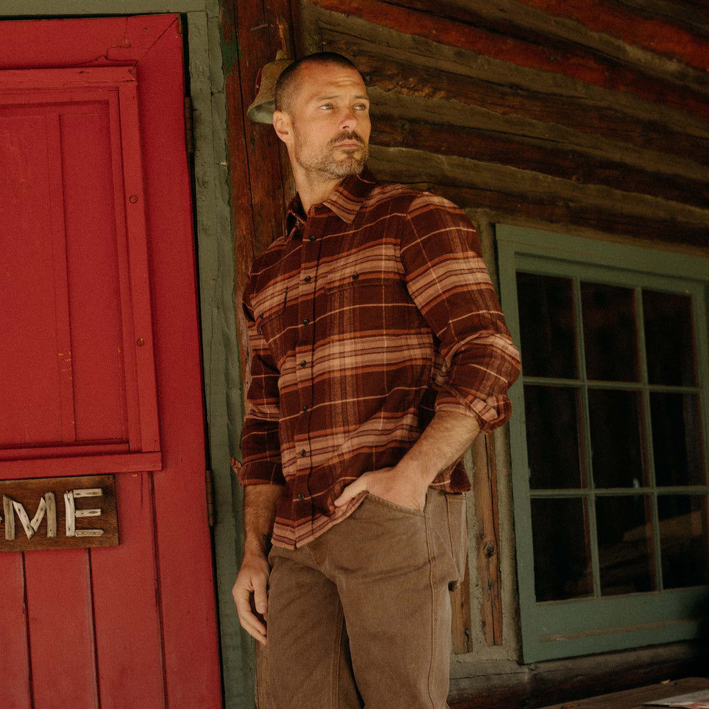Chestnut Plaid Shirt B46931