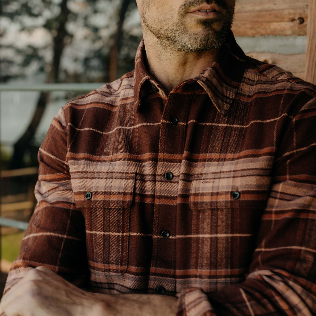Chestnut Plaid Shirt B46931