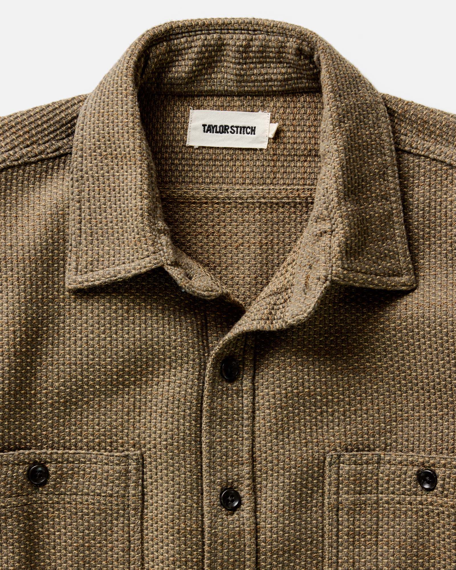 The Utility Shirt in Cypress Sashiko