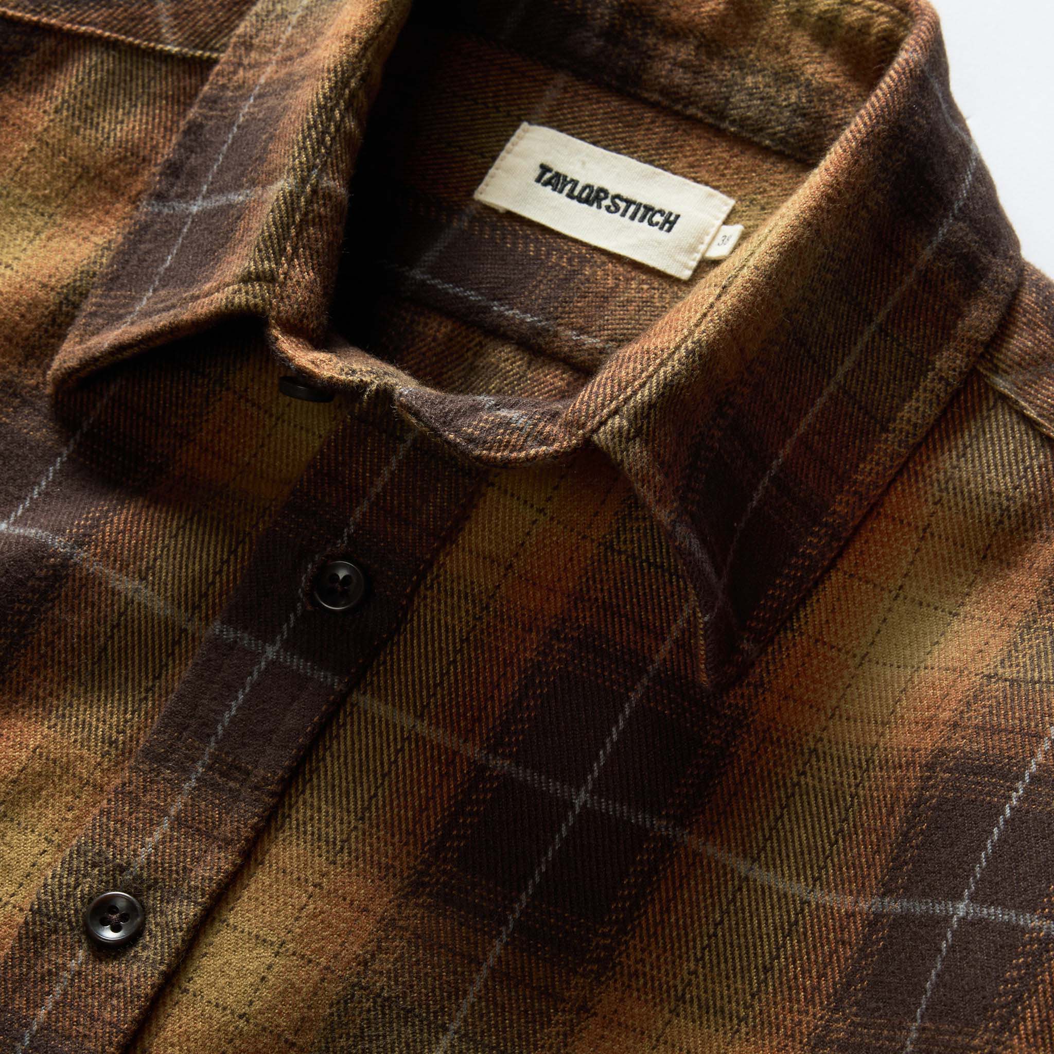 Bonfire Plaid Flannel Shirt L2350