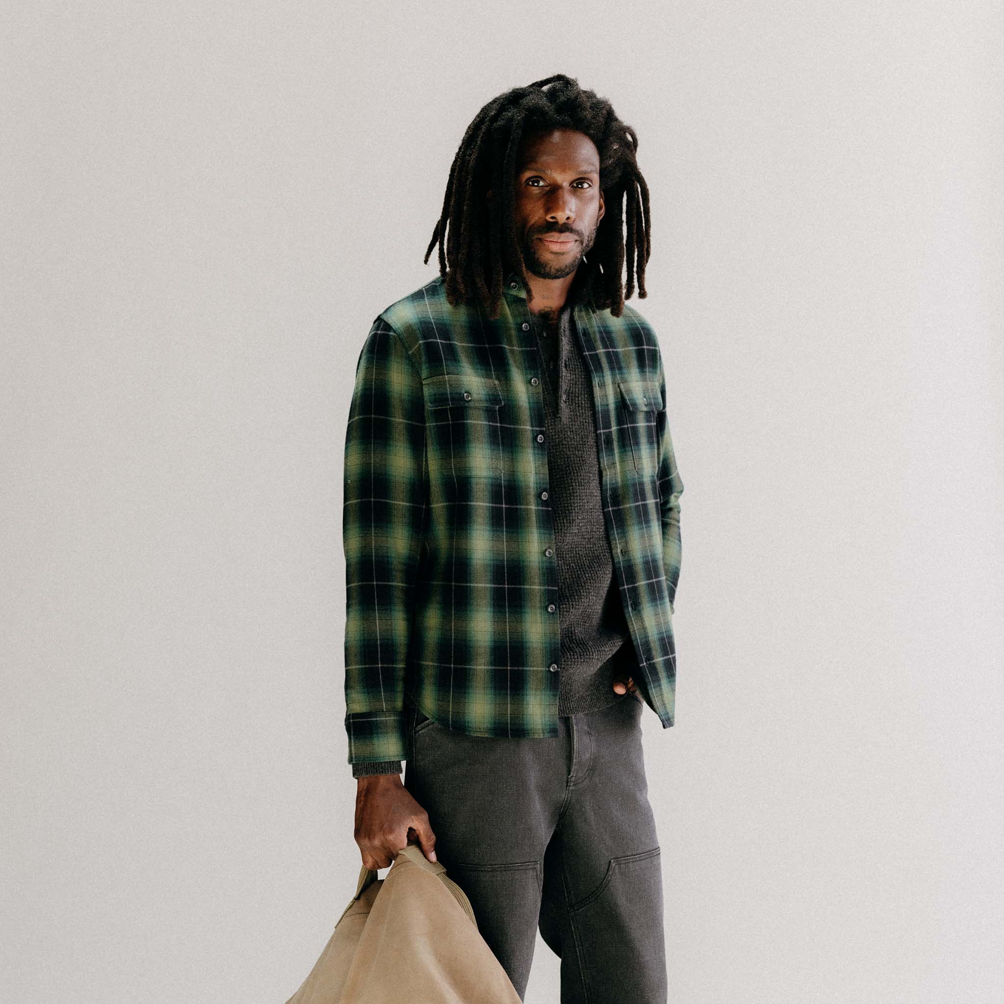 Twilight Plaid Shirt F479