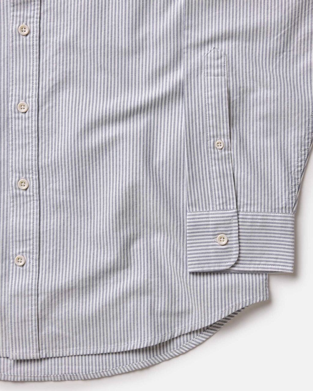 The Jack in Navy University Stripe Everyday Oxford