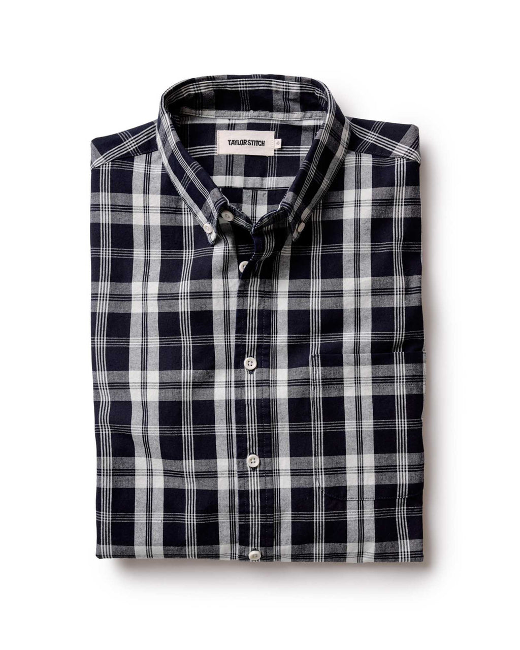 Rinsed Indigo Plaid Oxford Shirt N349537